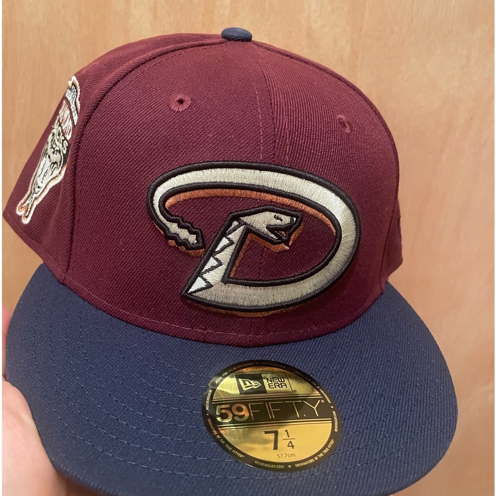 Hat club saucy Arizona Diamondbacks 1998 inaugural season size 7 1/4 brand new